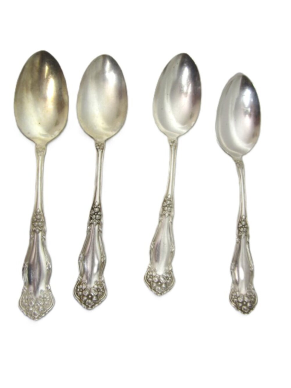 ARBUTUS International Wm Rogers & Son Silverplate Lot Set 4 Tablespoons 7 1/8"